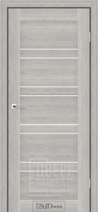 Двери межкомнатные Stil Doors DeLuxe Antalya Дуб Серебрянный - Днепр