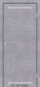 Двери межкомнатные Darumi Columbia Серый бетон - Днепр
