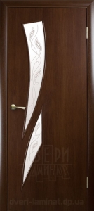 Двери ламинированные "Новый Стиль" Камея Орех - Днепропетровск
