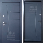 Дверь Qdoors Серия Премиум Модель Глория Антрацит