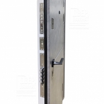 Дверь Цитадель Серия К-88 Модель 556 Срез камня / Белый матовый